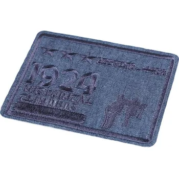 Nažehlovačka, malé, 2 modrá delta