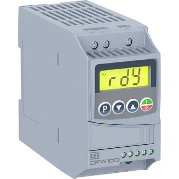 Frekvenční měnič WEG frekvenční měnič CFW100 A 01P6 S2 0.18 kW 1fázový 200 V, 240 V