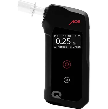 Alkohol tester ACE alkohol tester černá 0.00 do 5.00 ‰
