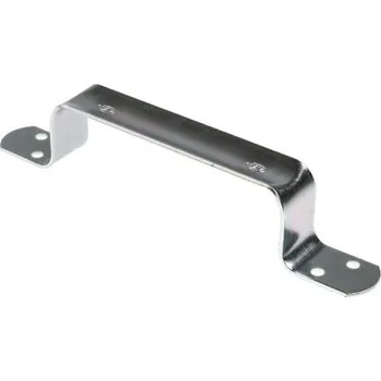 Nábytkové kování Rukojeť barva Stříbrná, Ocel, Chrom, délka: 152mm x 30 mm x 18mm 130mm RS PRO