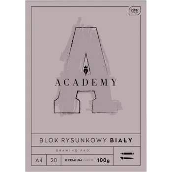 Set školních potřeb Blok rysunkowy A4/20K Academy (10szt)