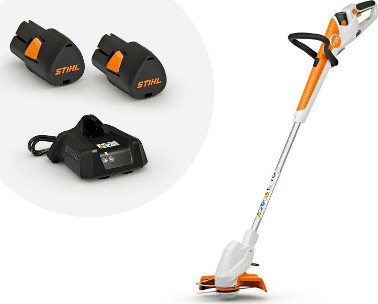 Akumulátorový křovinořez STIHL FSA 30, set - 2x aku AS2, 1x nabíječka AL 1