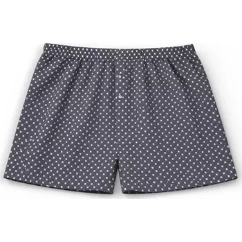 Trenýrky Pohodlné pánské trenky nadměrné velikosti různé vzory Tmavě šedý 6XL