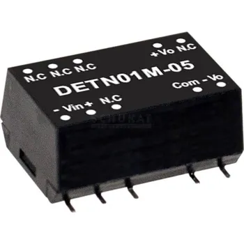 Měnič napětí MEAN WELL DETN01M-12 DC/DC měnič napětí, modul 42 mA 1 W Počet výstupů: 2 x Obsah 1 ks