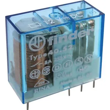 Elektronická součástka Tipa Relé 12V 8A/250VAC 2x přep. RELEF4052-12