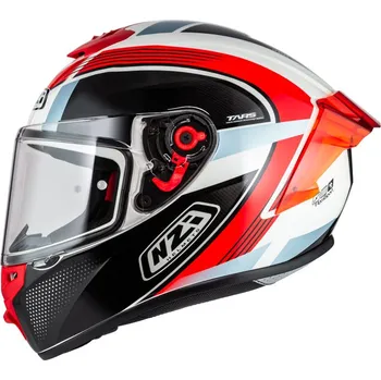 Helma na motorku Integrální přilba NZI TRENDY 3 STREAM RAPID bílo-červená Velikost: XXL