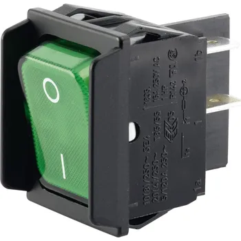 Marquardt 1835.3608 kolébkový spínač 01835.3608-00 250 V/AC 16 A 2x vyp/zap IP40 s aretací 1 ks