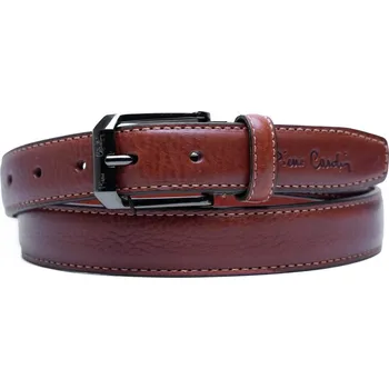 Opasek Kožený opasek Pierre Cardin AUT 3101 COGNAC