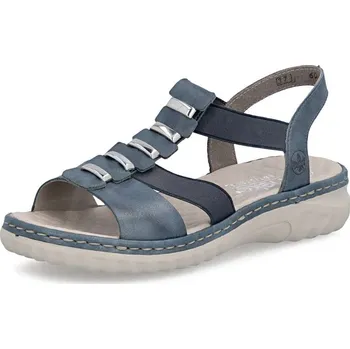 Dámské sandále Dámské sandály RIEKER 60452-12 modrá S6 39