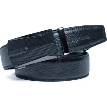 Opasek Kožený panský opasek Pierre Cardin 554 NERO