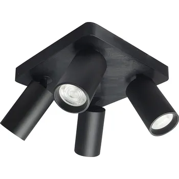 Svítidlo Černé stropní svítidlo Yorli pro žárovku 4x GU10 - Rabalux - 73084 - 73084