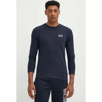 Tričko s dlouhým rukávem EA7 Emporio Armani PJVQZ.8NPT28.1562 námořnická modř 59X, vel. M