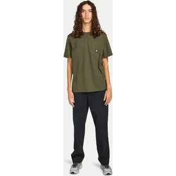 Pánské tričko Element T-Shirt Icon Label Pocket ELYKT00198 Zelená Regular Fit S