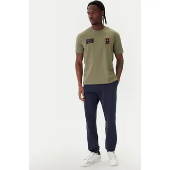 Aeronautica Militare T-Shirt 261TS2544UJ00592 Zelená Regular Fit 3XL