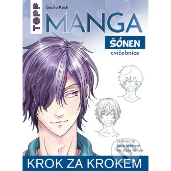 Komiks pro dospělé Manga krok za krokem: šónen - Gecko Keck Bookmedia