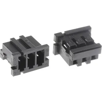 Elektrický konektor Pouzdro konektoru, řada: DF3, rozteč: 2mm, počet kontaktů: 3, počet řad: 1, orientace těla: Rovný, Samice, Kabelová
