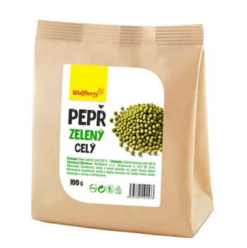 WOLFBERRY Pepř zelený celý 100 g