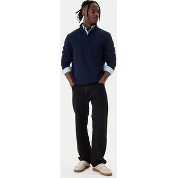 Pánská móda Tommy Jeans Mikina DM0DM20339 Tmavomodrá Regular Fit L