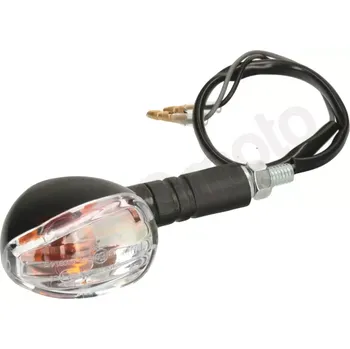 Osvětlení pro motocykl Blinkr na motorku "Little Duke" čiré sklo 10W, 1 kus