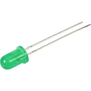 Polovodič Kingbright L-7113LGD LED s vývody zelená kulatý 5 mm 2 mcd 30 ° 25 mA 1.9 V