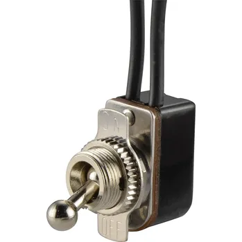 vypínač TRU COMPONENTS 1587680 TC-R13-36A1-11 páčkový spínač 250 V/AC 3 A 1x vyp/zap s aretací 1 ks