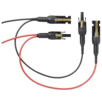 Měřicí kabel Fluke Zkušební vodič, Červená, Černá 20A, délka kabelů: 0.9 m, úroveň kategorie: KAT III 1000 V/KAT IV 600 V