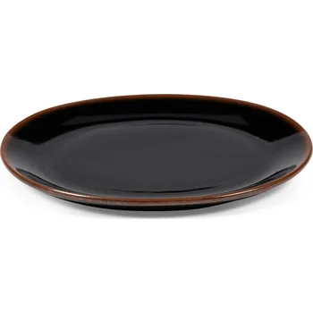 Talíř Serax, Snídaňové talíře Out of Lines, 22,5 cm, hnědo-černé, 2 ks. - Formadore