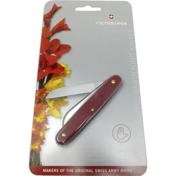Kuchyňský nůž Victorinox 3.9450.B1 nůž na květiny červená