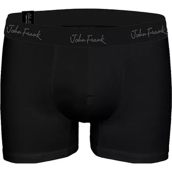Boxerky pro muže John Frank s micromodalem JFBMOD10 černá velikost L-50/52
