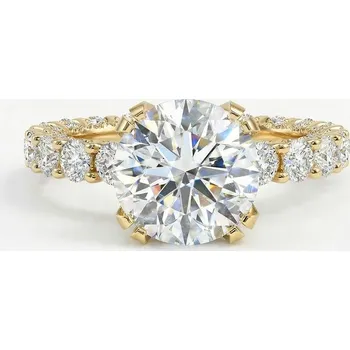 Prsten Korbička Šperky ZÁSNUBNÍ PRSTEN LOVE 018 - Diamant SI1/E -bílé zlato/žluté zlato/červené zlato