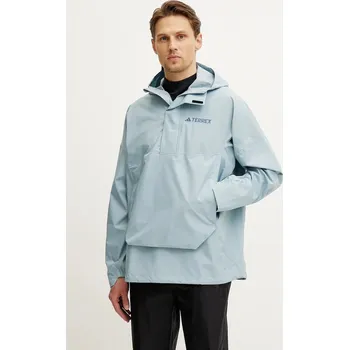 Outdoorová bunda adidas TERREX Xploric JD8347 tyrkysová 60X, vel. L