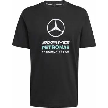 Pánské tričko s krátkým rukávem adidas MERCEDES AMG PETRONAS F1 TEAM DNA GRAPHIC TEE černé KE8163 - S | UK 12,5 | US 13