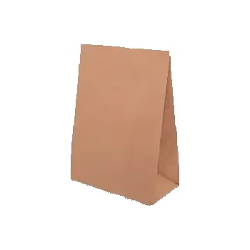 Nákupní taška Papírové sáčky kupecké - bez ucha hnědé 220x110x360 mm