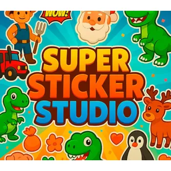 Počítačová hra Super Sticker Studio - Creative Fun for Everyone
