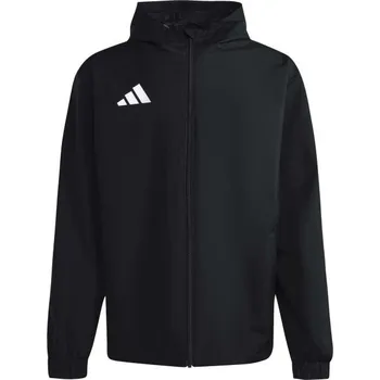 Pánská bunda adidas ENTRADA 26 WEATHER JACKET S Černá, Bílá