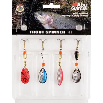 Umělá nástraha 4ks Třpytka Abu Garcia Trout Kit Spinner