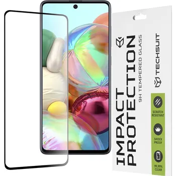 Techsuit - 111D Full Cover / Full Glue Glass - Samsung Galaxy M51 - černý