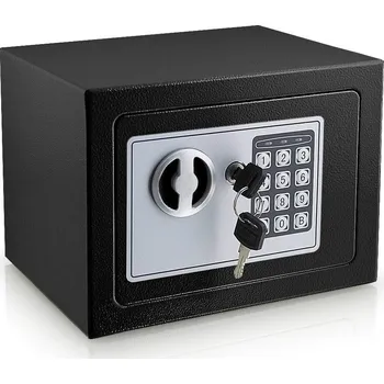 Trezor Domácí Sejf elektronický se zámkem na PIN trezor + 2 klíče MS12667