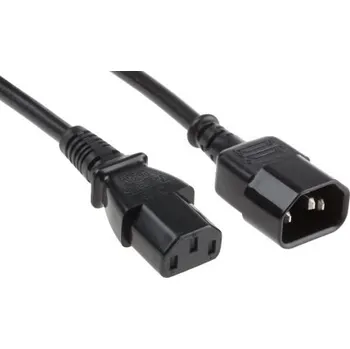 Napájecí kabel Napájecí kabel 10m, Černá, A: C13, B: C14 RS PRO 1 mm²