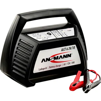 Nabíječka autobaterie Ansmann ALCT 6-24/10 1001-0014-510 dílenská nabíječka, 6 V, 12 V, 24 V, 1 A, 10 A, 5 A
