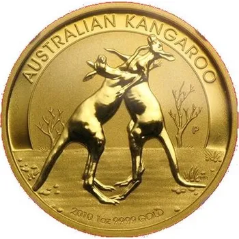 Zlatá mince 50 AUD Australian Kangaroo (Klokan rudý) 1/2 Oz 2010