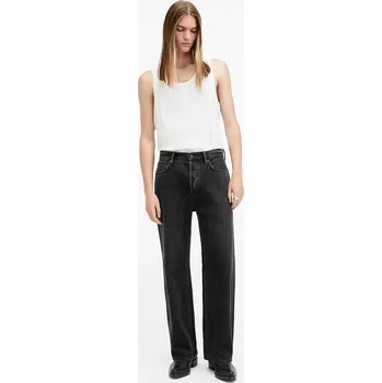 Pánské džíny Bavlněné džíny AllSaints LENNY M011EA černá 99J, vel. 32