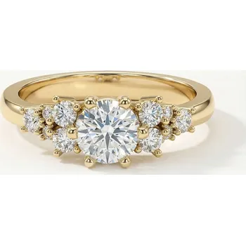 Prsten Korbička Šperky ZÁSNUBNÍ PRSTEN LOVE 022 - Diamant SI1/E -bílé zlato/žluté zlato/červené zlato