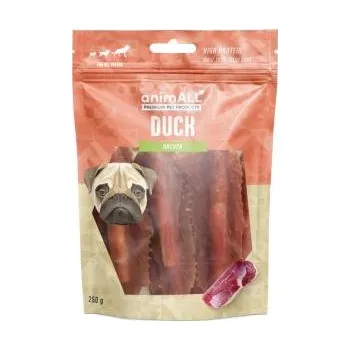 Pamlsek pro psa animALL Kachní prsa na buvolí tyčce 250 g