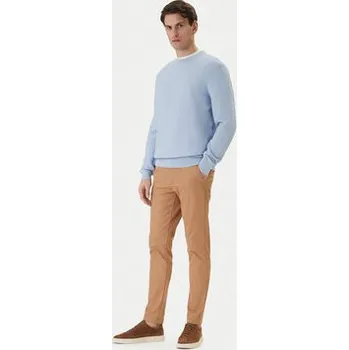 Pánský svetr BOSS Svetr H-Imberto 50545283 Světle modrá Regular Fit 3XL