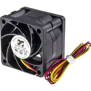 Měnič napětí ARXAxiální ventilátor 24 V DC DC, průtok vzduchu: 28.3m³/h 5.76W240mA, 40 x 40 x 28mm