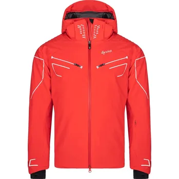 Pánská lyžařská bunda KILPI HYDER-M SM0106KI ČERVENÁ XXXL