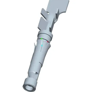 TE Connectivity 66183-1 samostatný kontakt pro kulatý faston, 1 ks