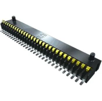 Elektrický konektor Konektor PCB, řada: SIBF, počet kontaktů: 10, počet řad: 1, rozteč: 1.27mm, orientace těla: Pravý úhel