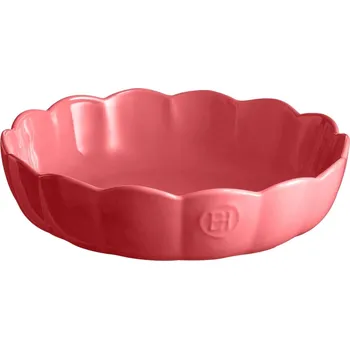 Forma na pečení Koláčová forma MADELEINE, kulatá, hluboká, 27 cm, rose candy - Emile Henry (Madeline Koláčová forma kulatá, 27 cm, rose candy - Emile Henry)